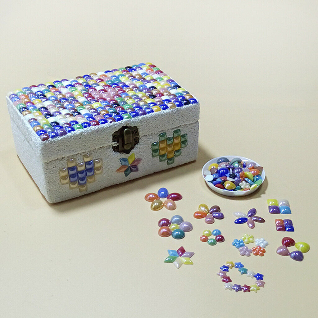 2pcs Blank Unfinished Wooden Box Jewelry Boxes for Kids Toys Painting Craft