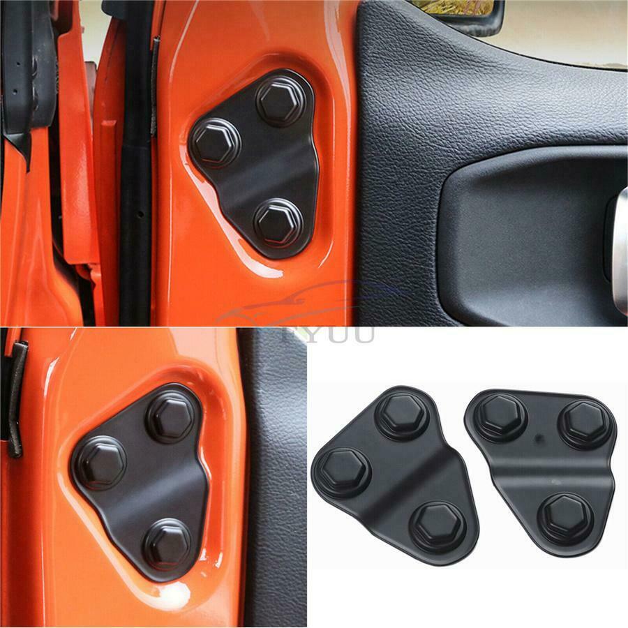 Rustproof Door Screw Protector Cover Trim For JeepWrangler JL/JT Gladiator 18-21