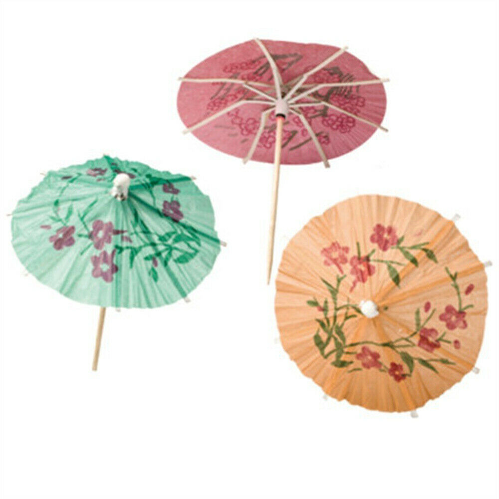50* Cocktail Umbrellas Picks for Drink Party Supplies Cocktail Drinks Picks AU