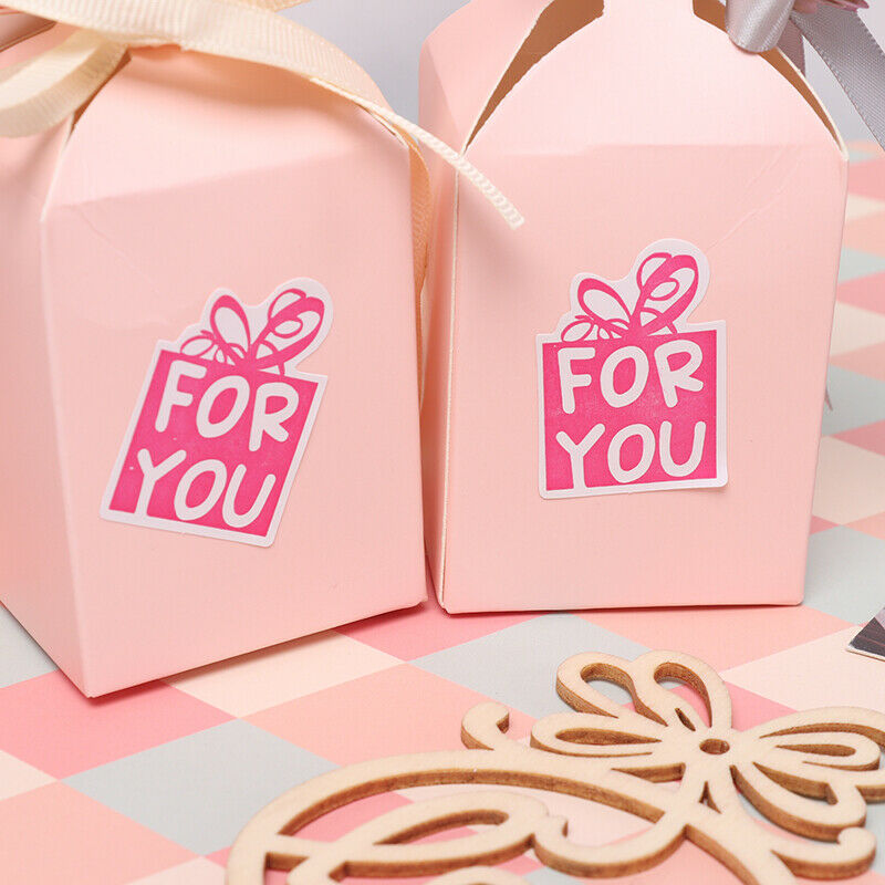 180pcs/lot Pink Color For You Stickers DIY Hand Made For Gift Sealing Sti.l8