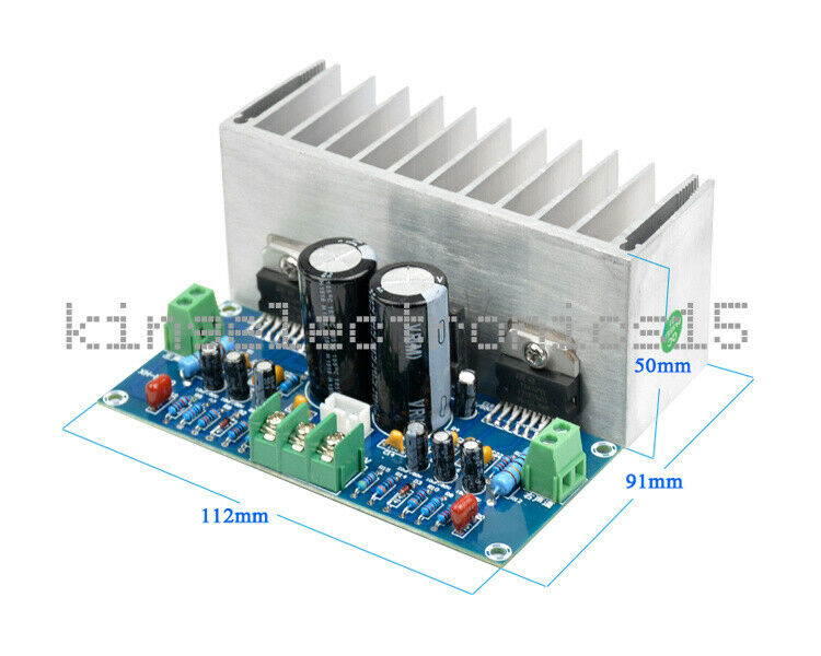 TDA7293 Dual Audio Amplifier Board 100W*2 Digital Stereo Power Amplifier Board