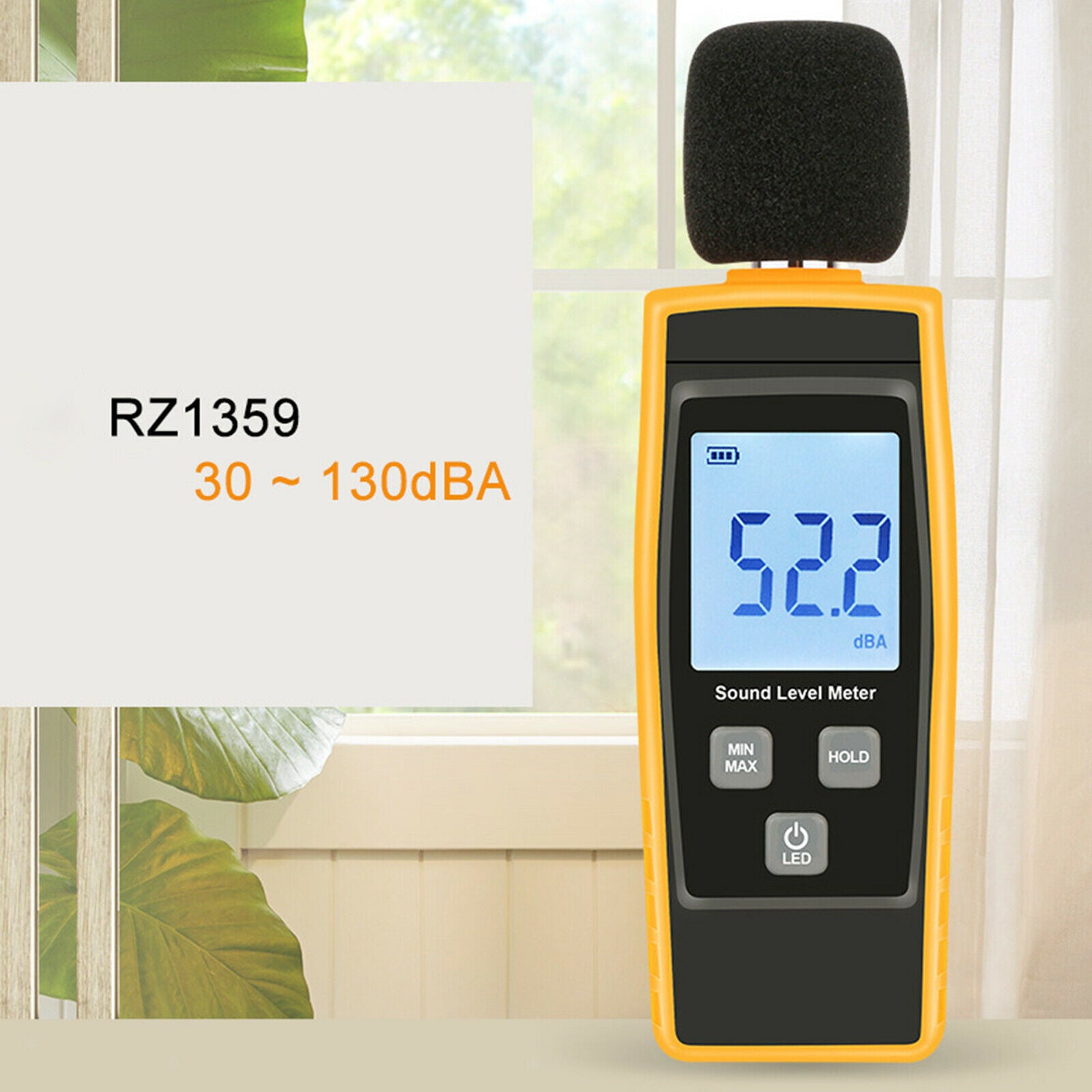 Digital Sound Level Meter Decibel dB Tester Monitor Detector Measurement