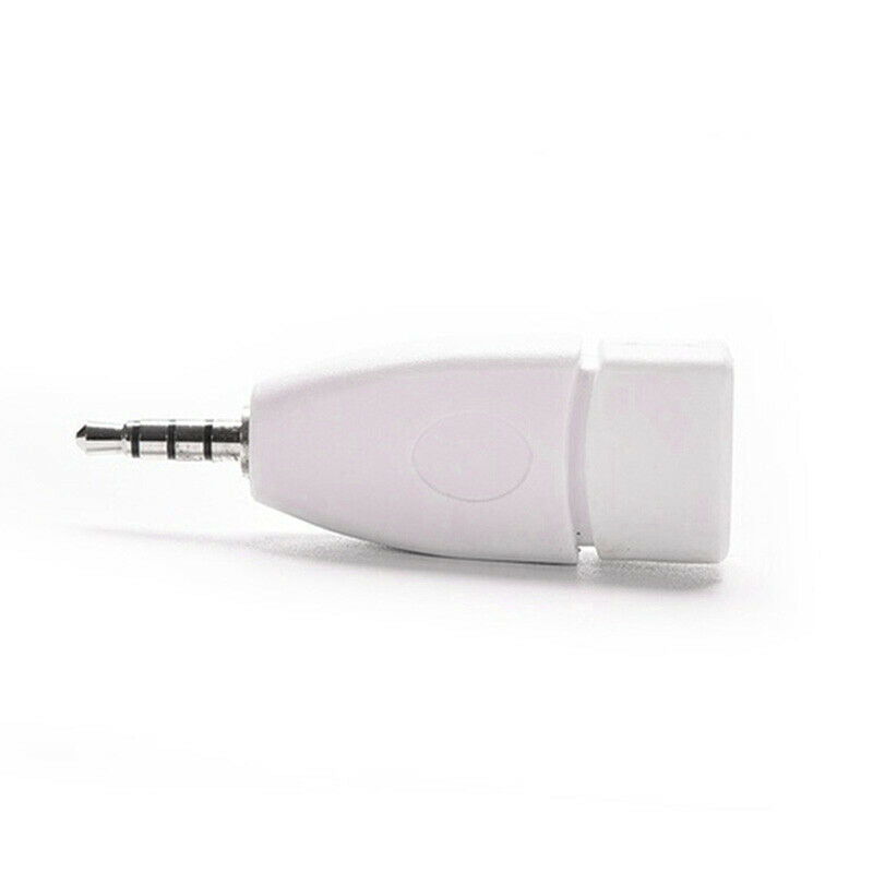 Universal 3.5mm Male Aux Audio Plug Jack To USB 2.0 Female Converter Adapter US