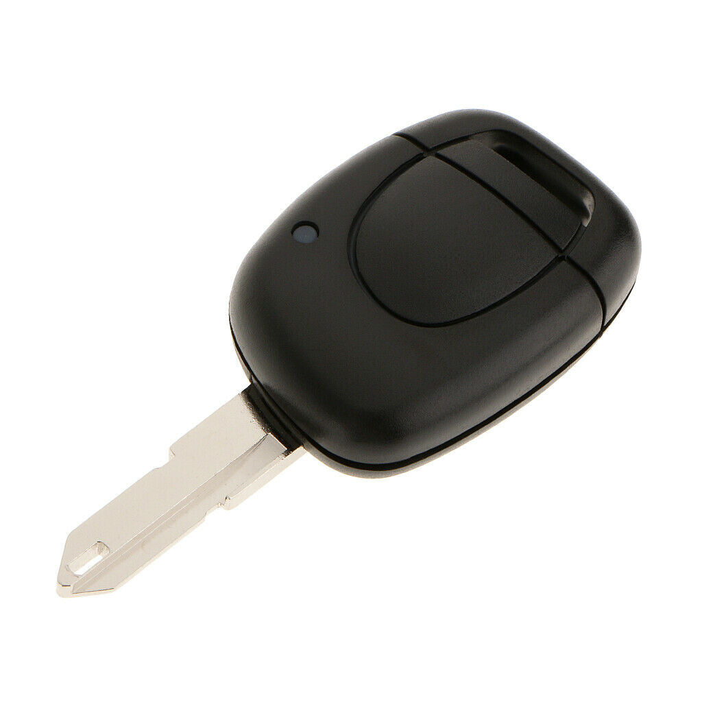 1 Button Remote Keyless Entry Remote Key Fob Shell For   Clio Car