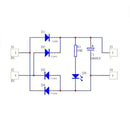 AC-DC Converter 6/12/24V To 12V Full-bridge Rectifier Filter Power Supply Module
