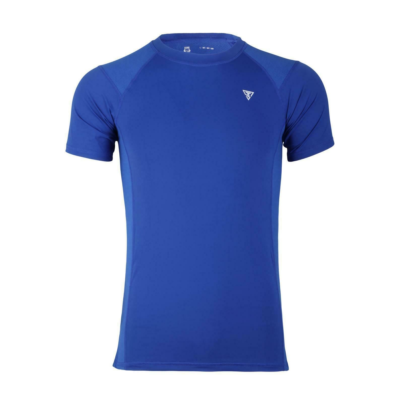 Men's Training T-Shirt Workout Fitness Clothes Compression Tight Shirt  L