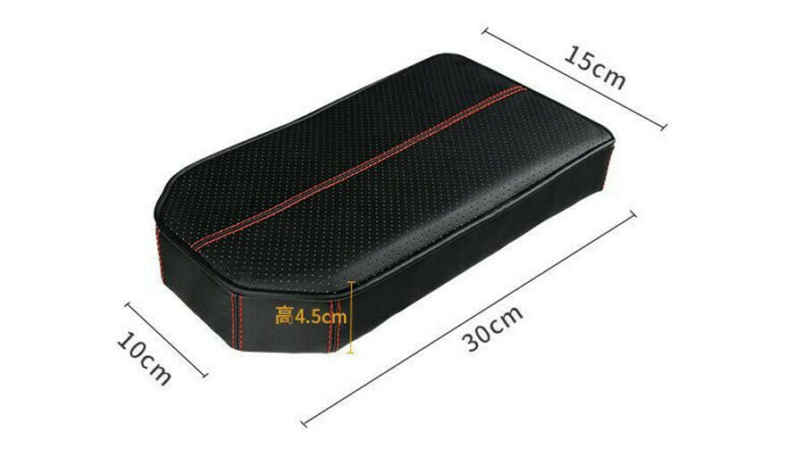 1 Pcs Breathable PU+ Memory Foam Filling Car Center Armrest Heighten Pad Cushion