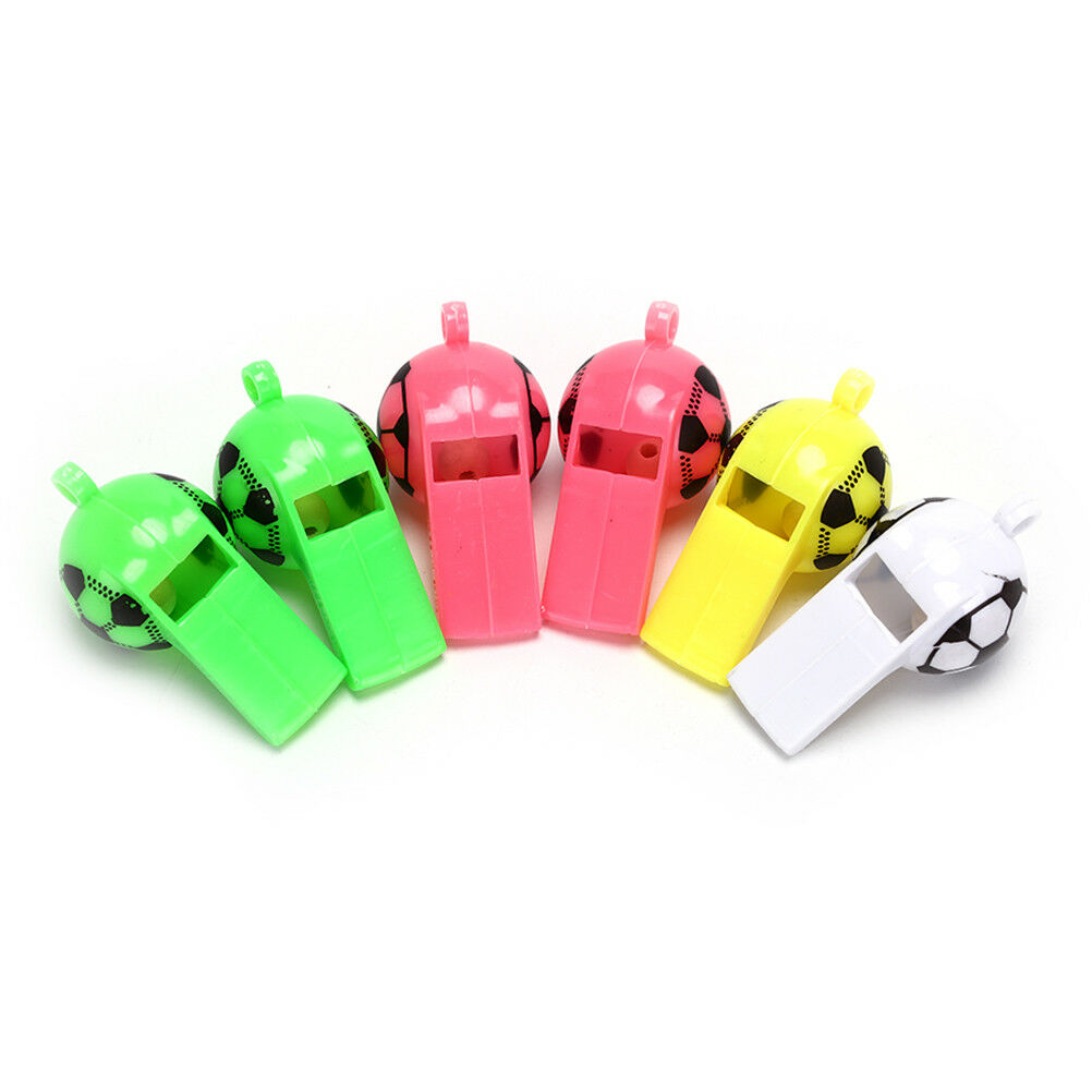 6pcs/lot soccer football whistle cheerleading toys with ropes for kids JDUK  Qx