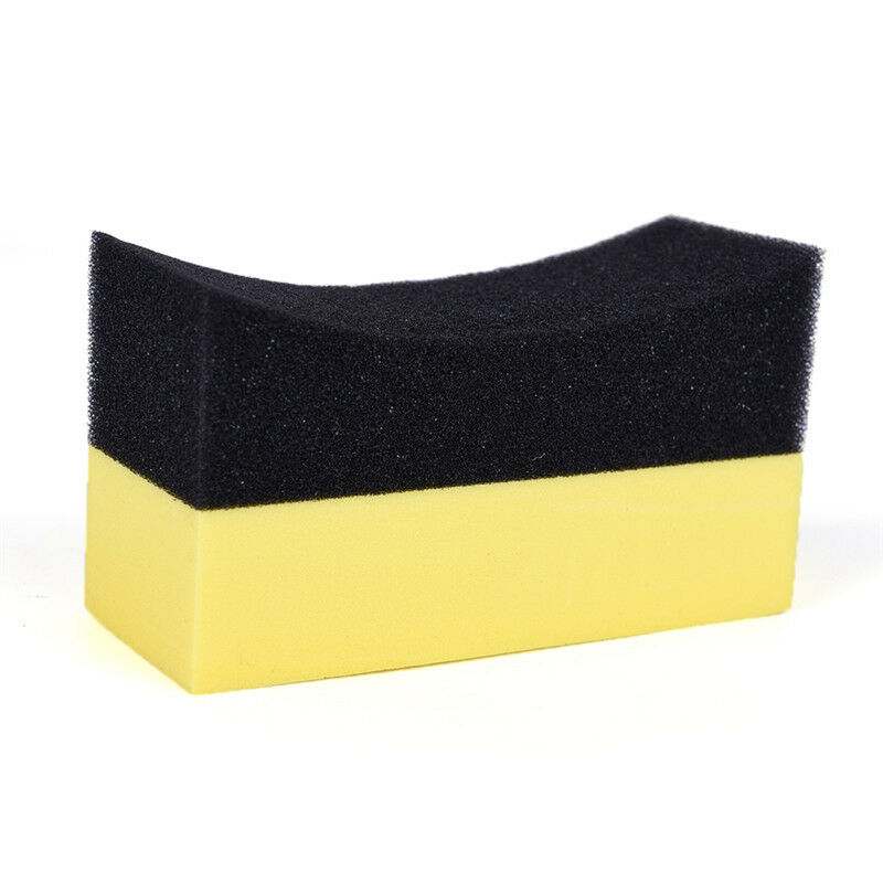 Auto Wheels Brush Sponge Tools Applicator Tire Hub Cleaning Waxing Polishing DD
