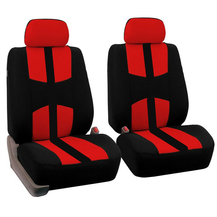 Universal 9pcs Auto Seat Cover Car Full Styling Seat Cover For Car Truck Suv RED