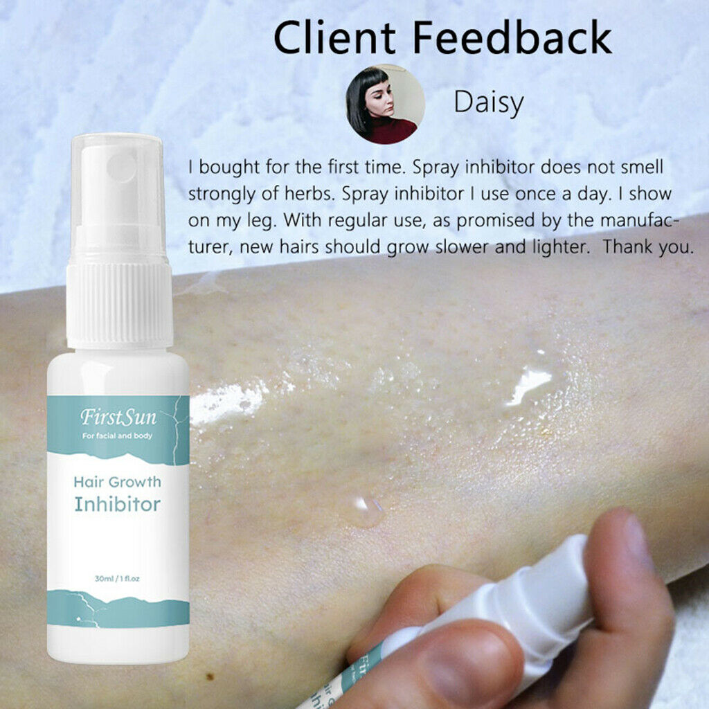 Herbal Hair Growth Inhibitor Spray Bikini for Legs Painless Slow Hair Growth