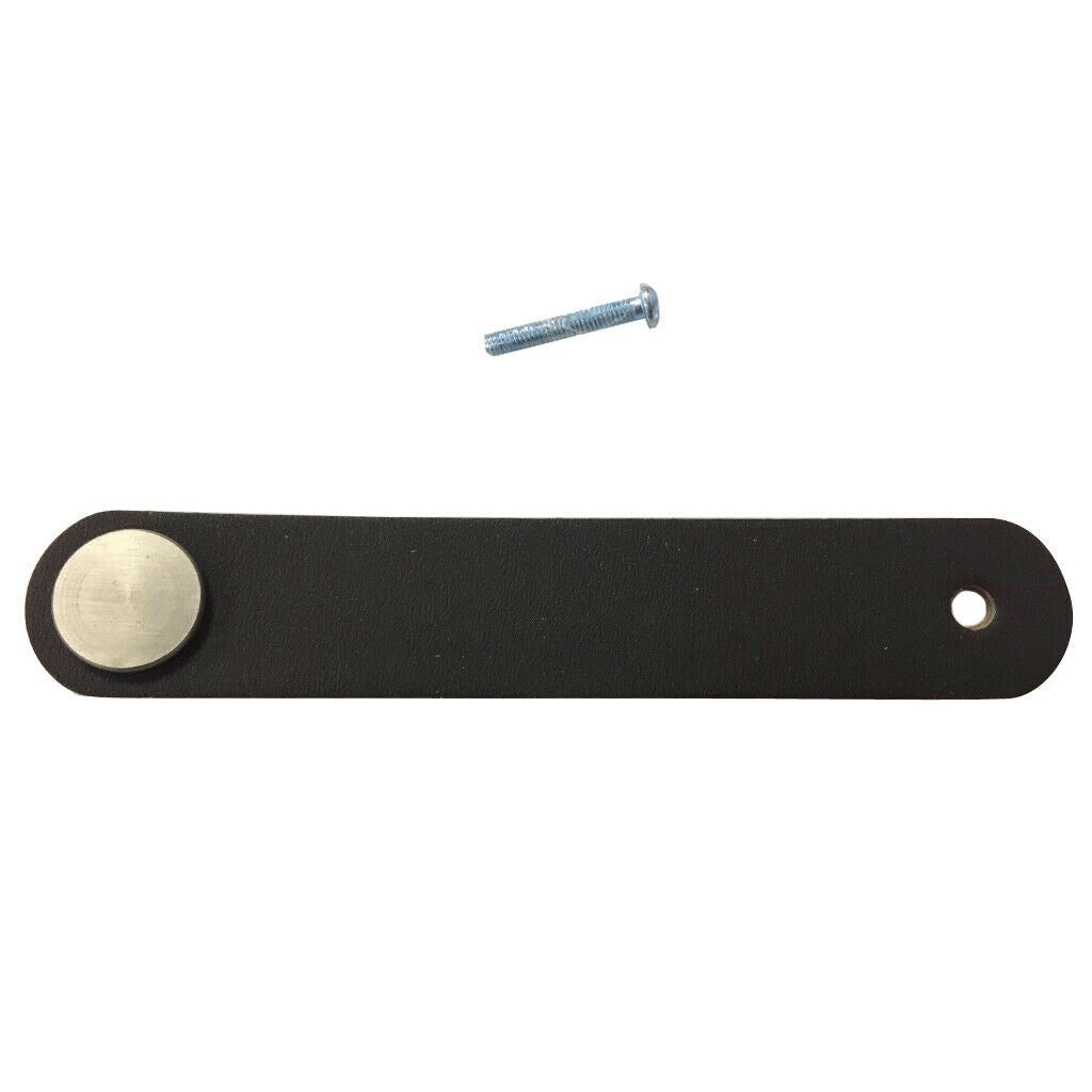 16pcs  Cabinet Drawer Pull,  Handmade  Leather  Pull Handle for Kitchen Cabinet