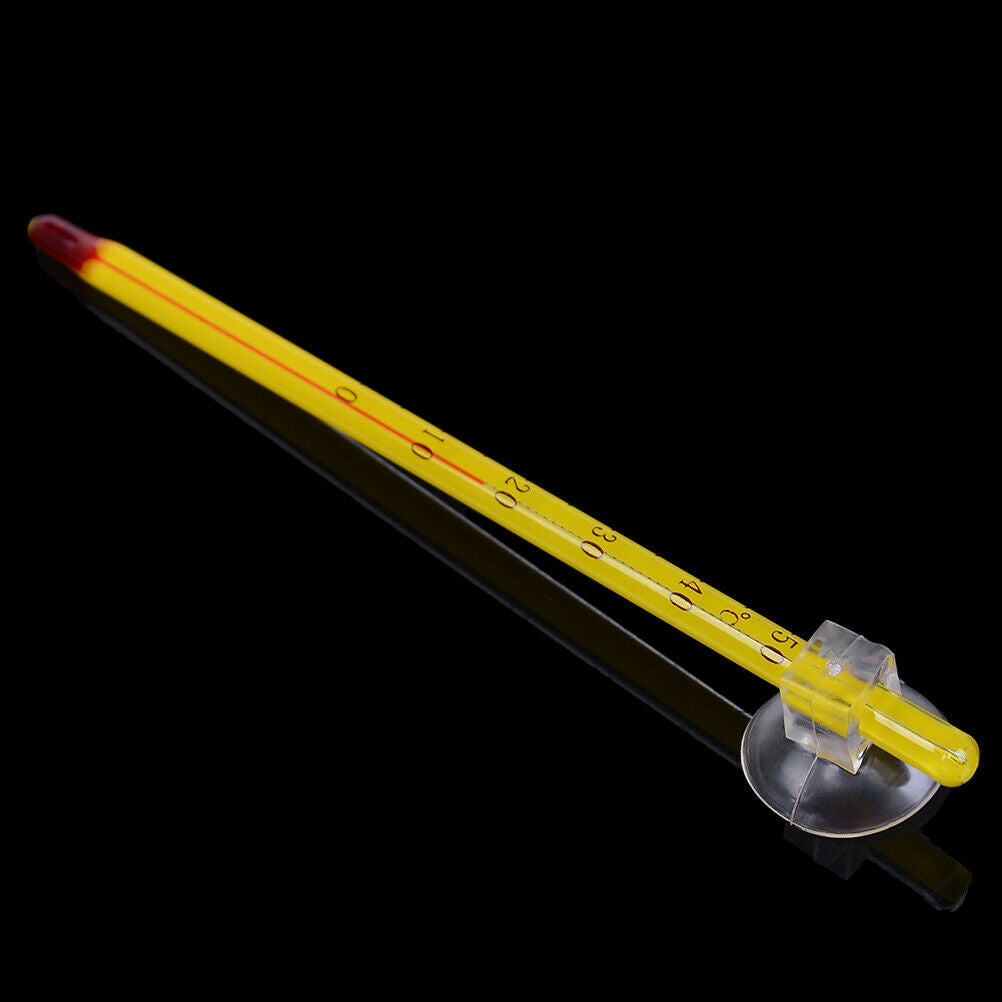 1Pc tube aquarium fish tank tools thermometer temperature submersible suct D Lt