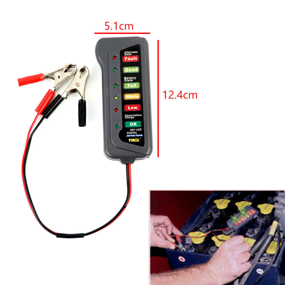 Battery-Charger Maintainer 12V Volt Trickle RV Car Truck Motorcycle Mower Handy