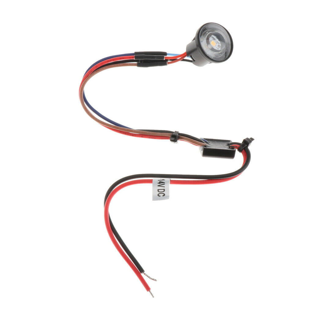 Turn ON/OFF Switch LED Light RV Truck DC 12v Push Button Latching
