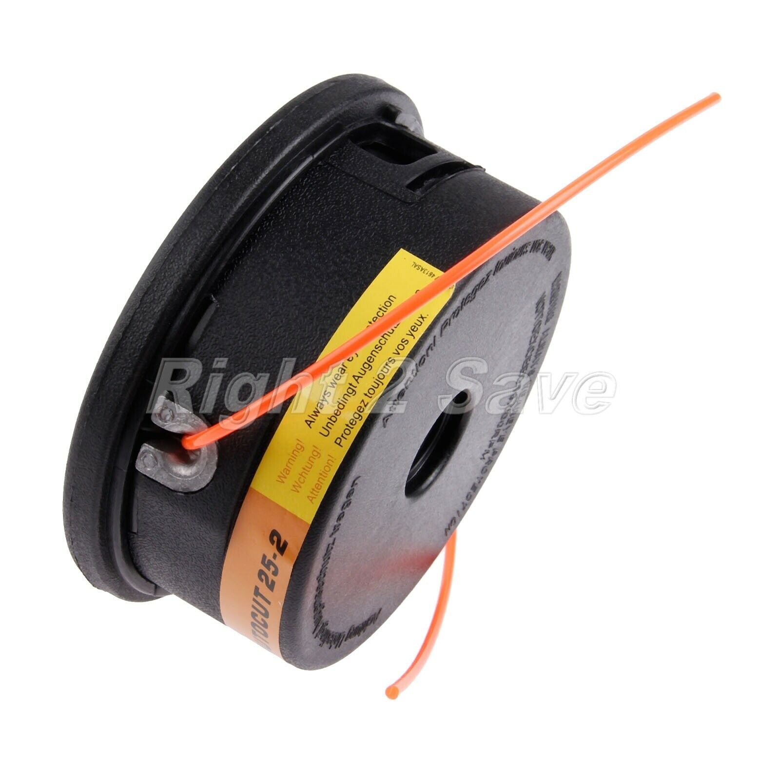 For STIHL Trimmer Head Black Universal Brushcutter Double Line Garden Tool Parts