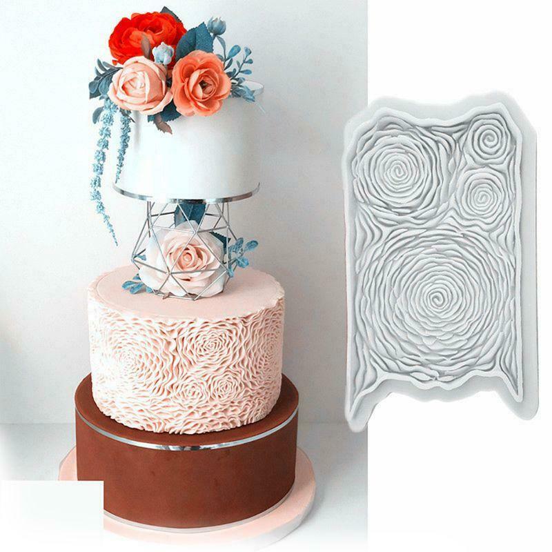 Silica Gel Mould For Rose Pour Sugar Baking Cake mould Chocolate Decoration Tool