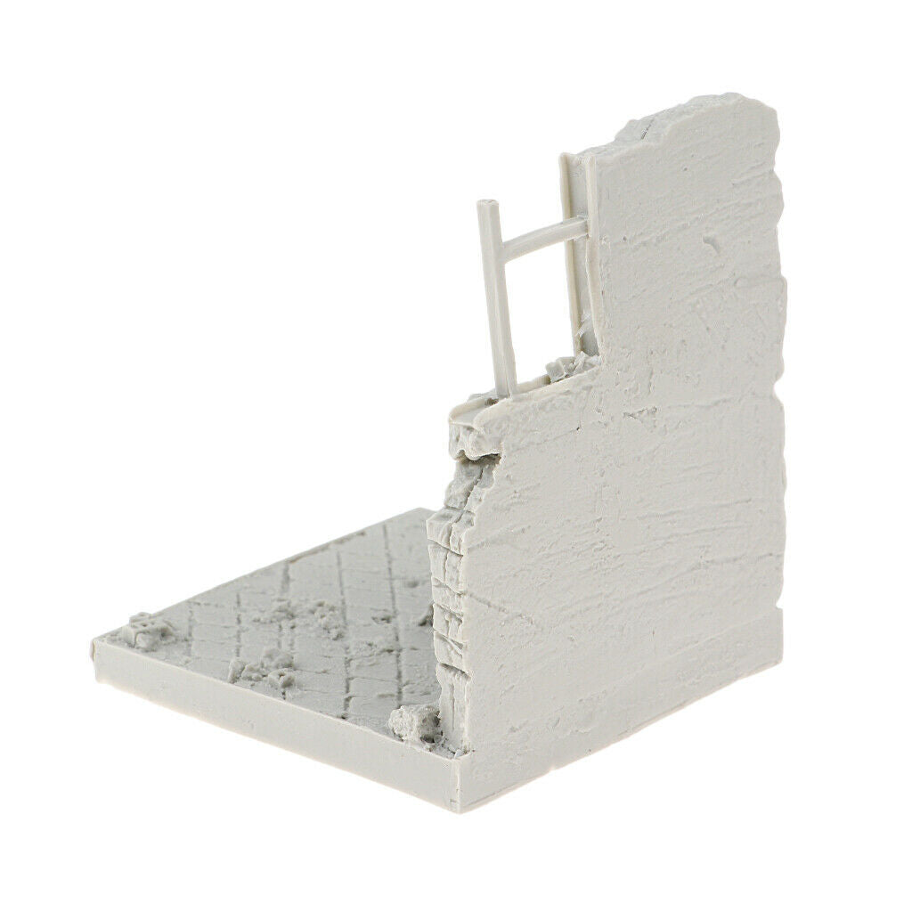 Crafts 1/35 Battlefield Base City Ruins Wall Miniatures for Landscape Kits