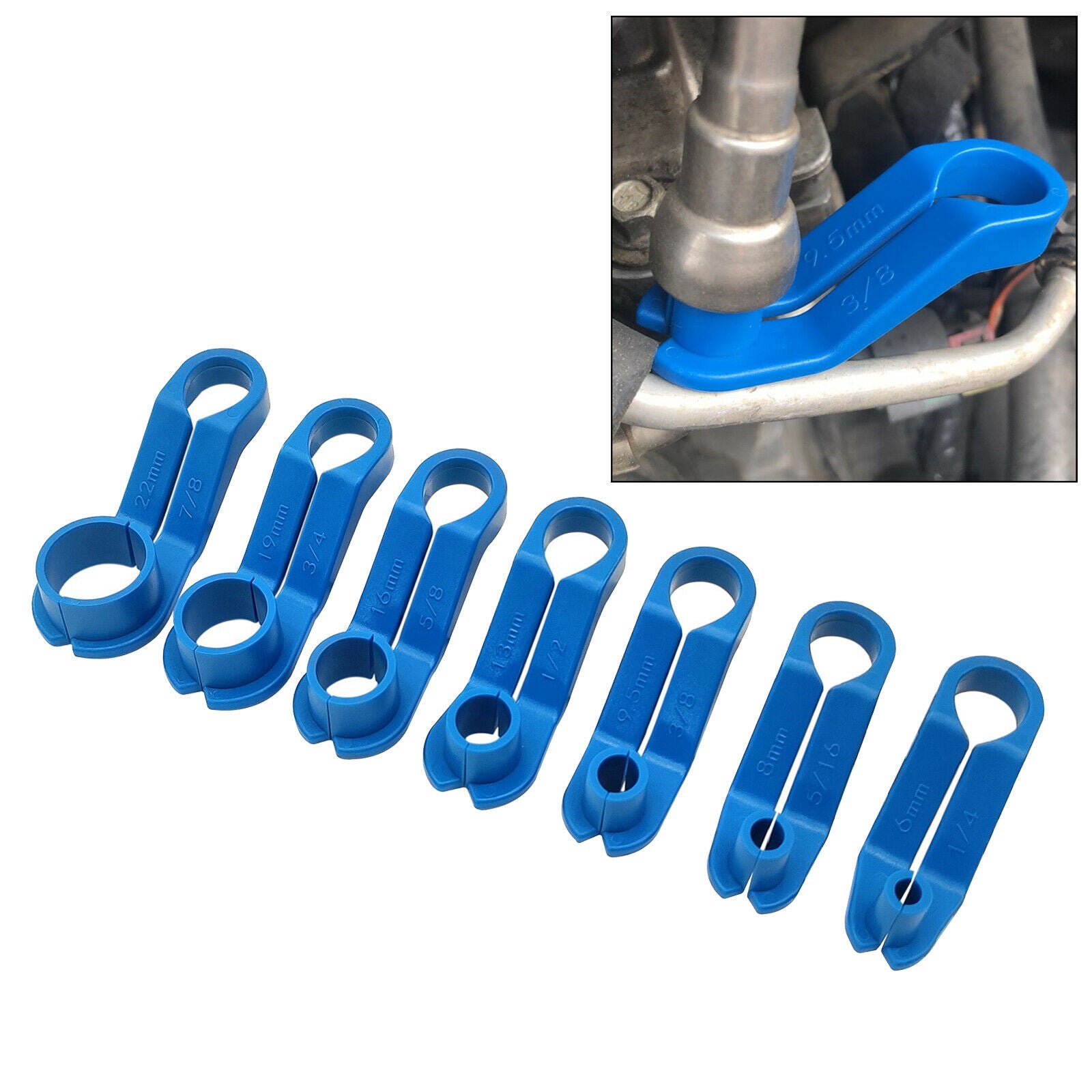 2X 7x Car Automobile Fuel Line Disconnect Set Fuel Line Removal Accessories Kit
