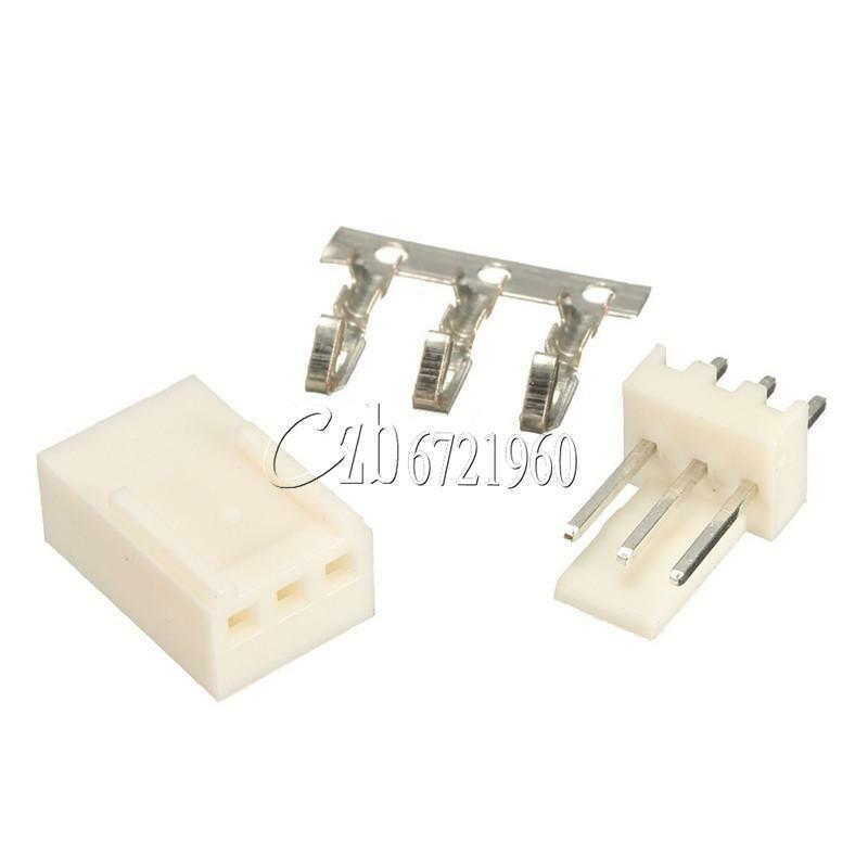 50PCS 2.54mm KF2510-3P Pin Header + Terminal + Housing Connector Kit 3pin KF2510