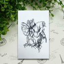 Morning Glory Fairy Silicone Clear Seal Stamp DIY Scrapbooking Photo Album Decor