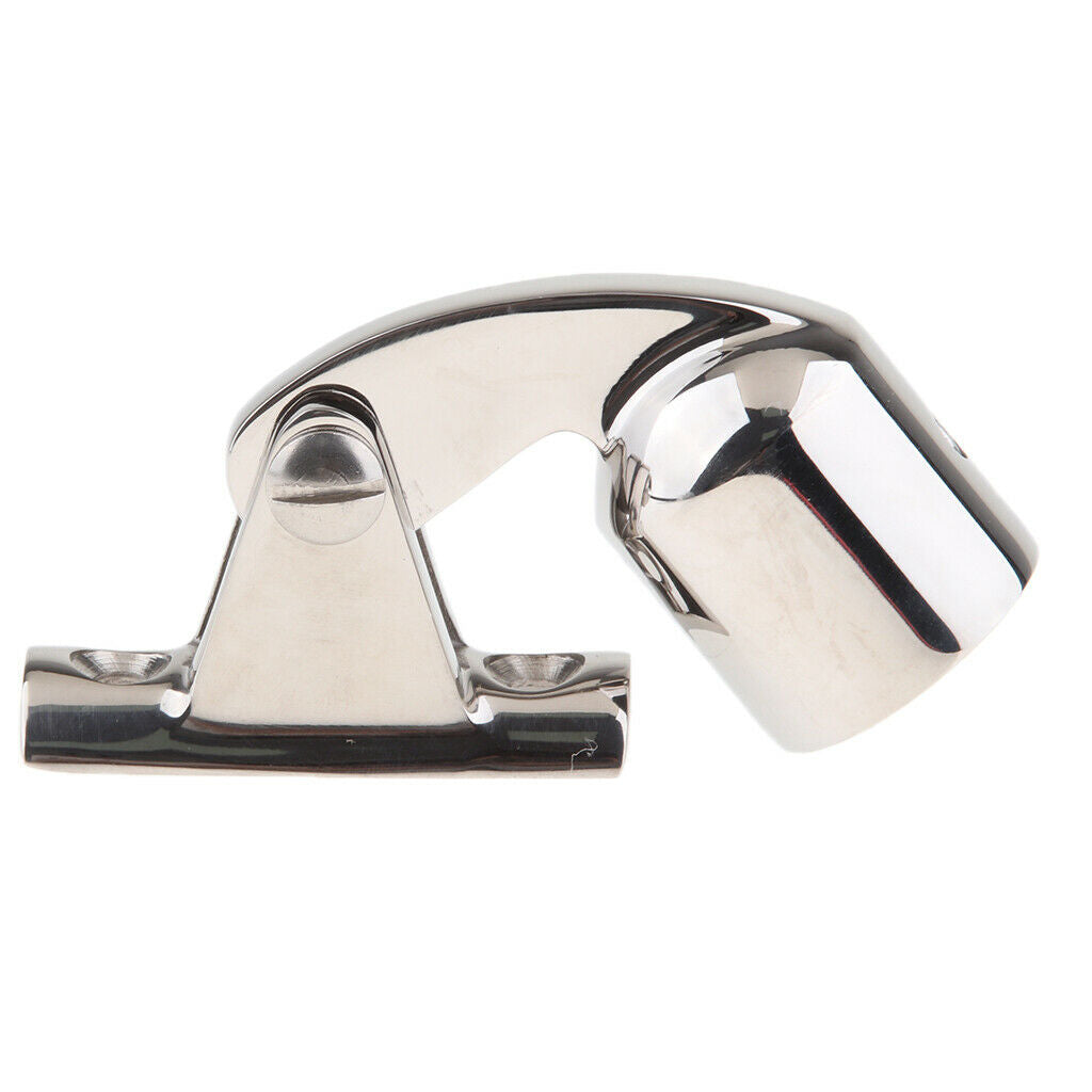 25mm Boat Bimini Eye End 120 Degree Elbow Deck Hinge