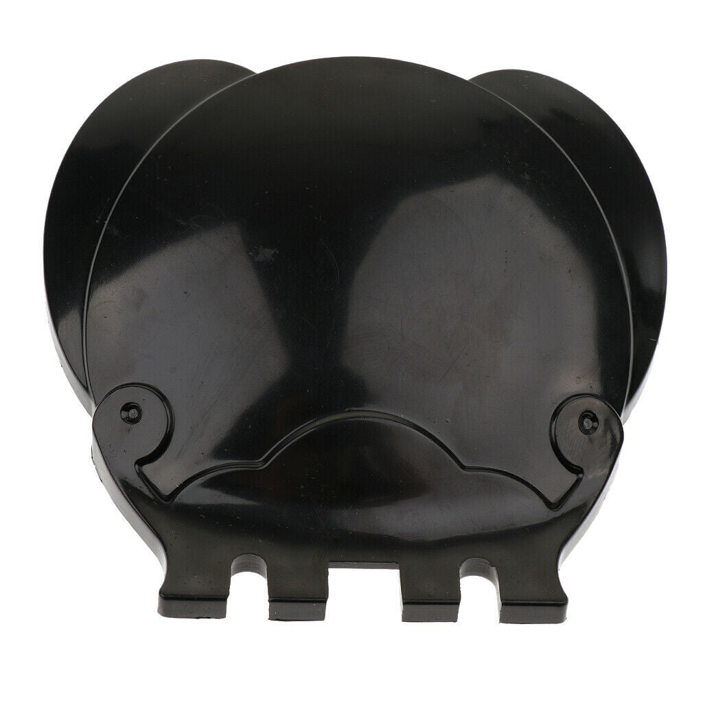 Black Plastic Banhu Soundboard for Banhu Accessories