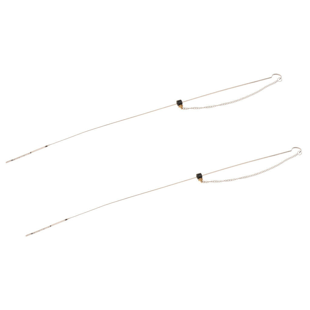 2Pcs Adjustable Oil Dipstick Gauge Tool for Audi A6 A5 A4 2.0L 3.2L 4.2L