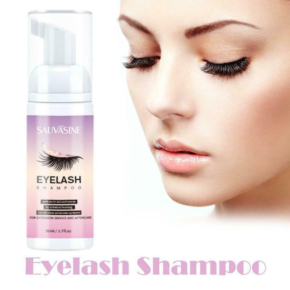 50ml Professional Eyelashe Foam Cleaner Eyelash Extension Cleansers Shampoo sets