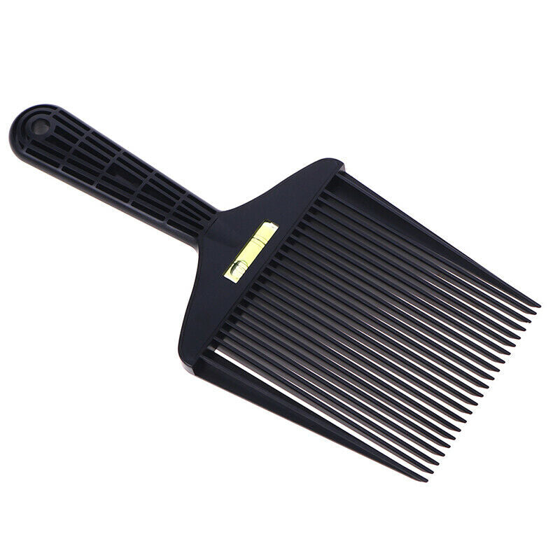 Clipper Comb Barber Styling Dyeing Comb Anti-slide Handle Plastic Flattop.l8
