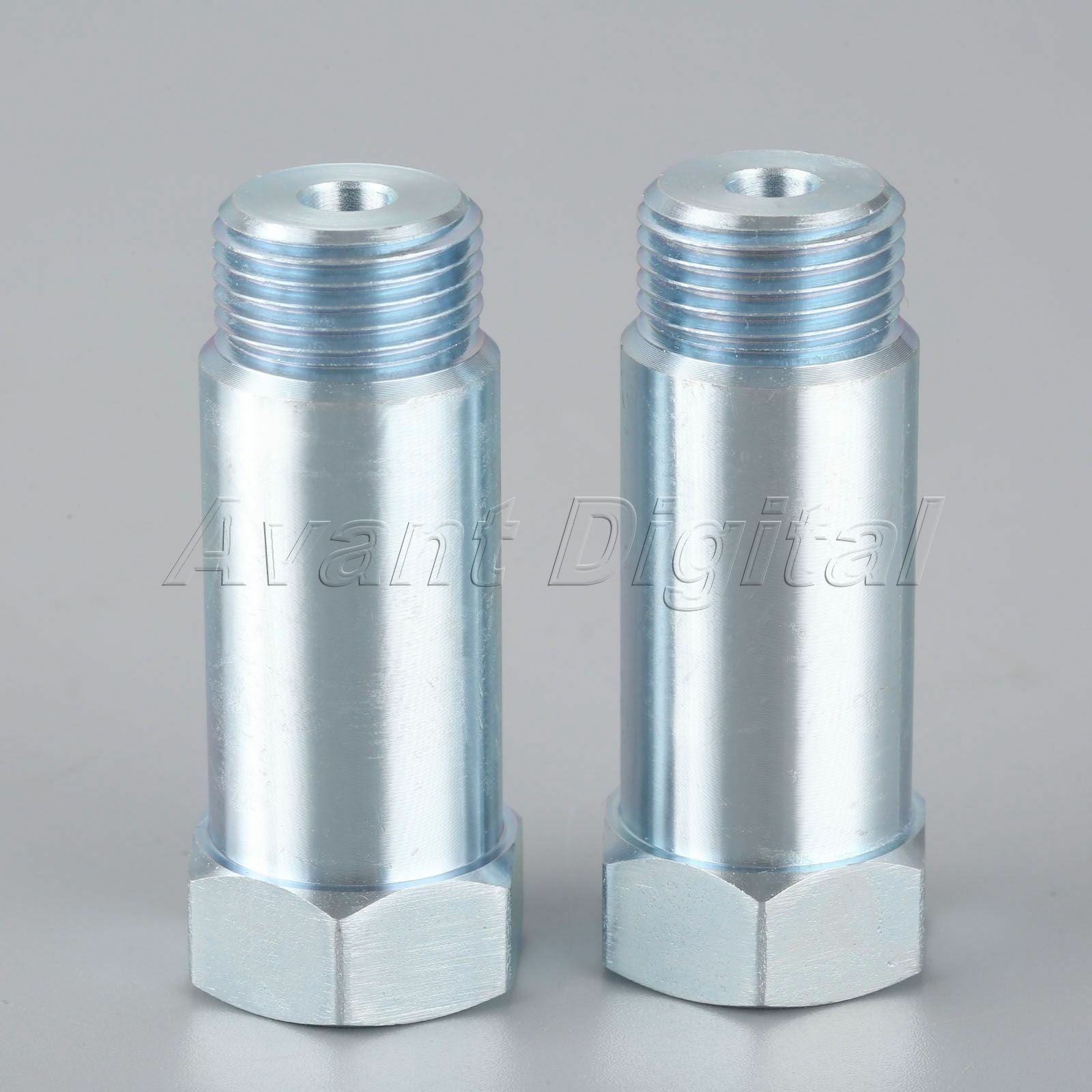 2 Universal O2 Oxygen Sensor Spacer Adapter Extenders Extension Straight CEL Fix
