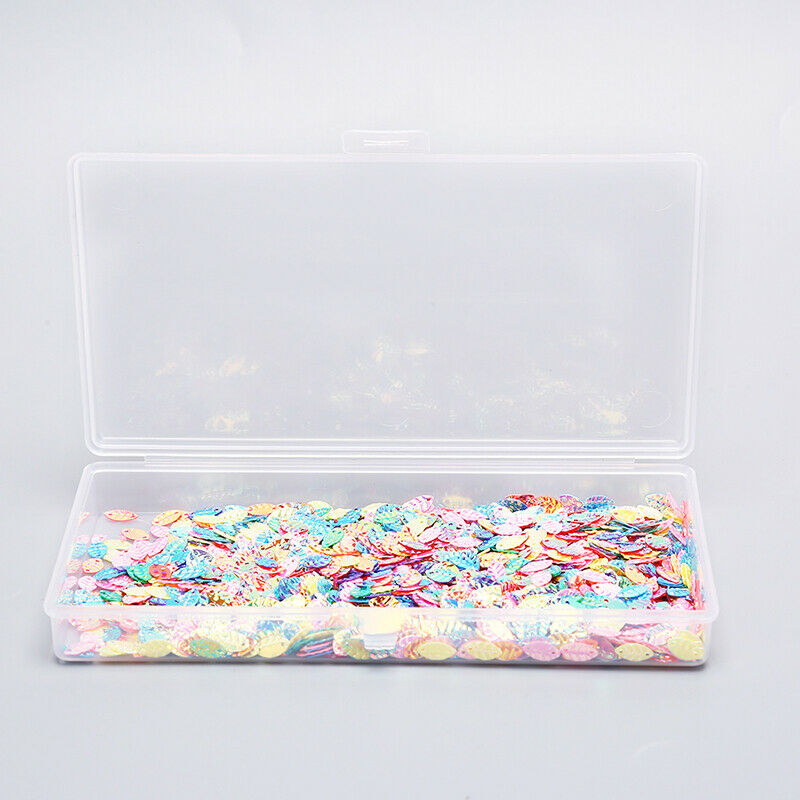 Mini Transparent Jewelry Box Necklace Display Storage Case Jewelry Organizer.DD