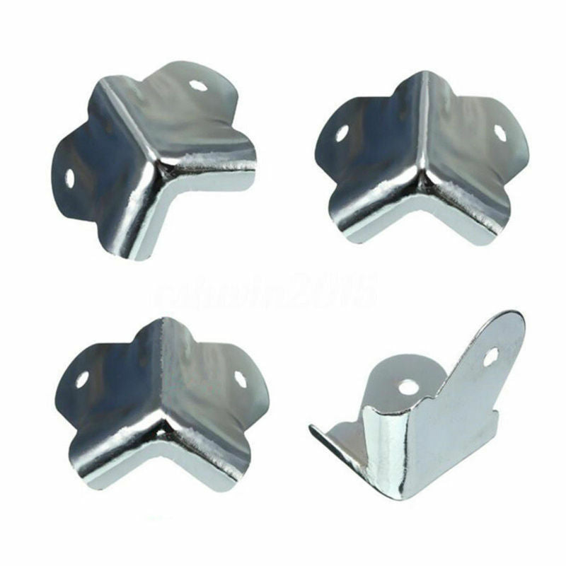 8PCS 40mm Metal 2 Holes Guitar Amp Speaker Box Cabinet Case Corner Protector