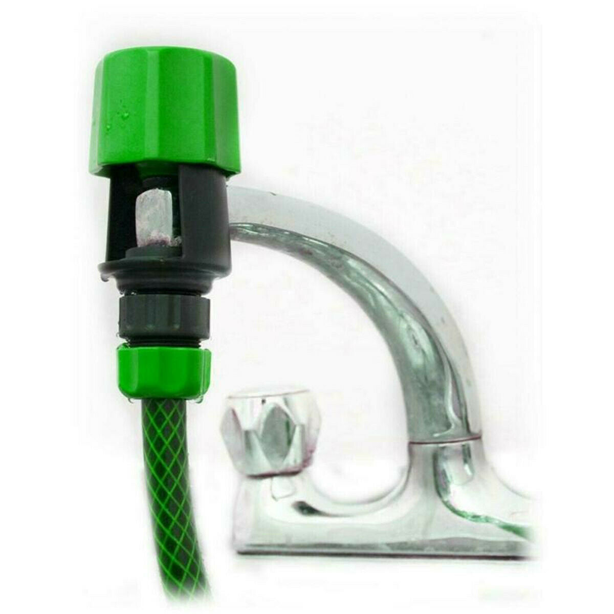 1pc Kitchen Garden Hose Pipe Connector Rounds Square Mixer Multi Taps Adaptor