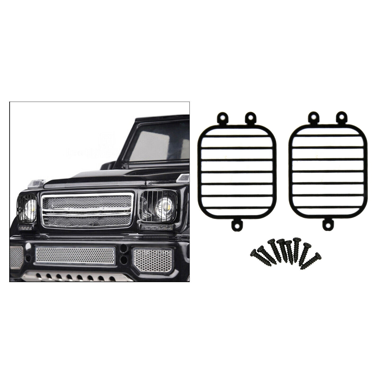 Lampshade Shell Fit for TRX4 TRX6 G63 G500 1/10 RC Crawler Car Upgrade Parts