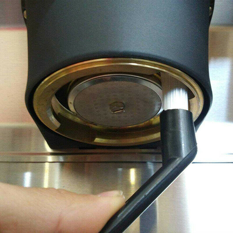 Home Dust Brush Coffee Machine Cleaning Brush Plastic Handle Cleaner TALUKA Qx