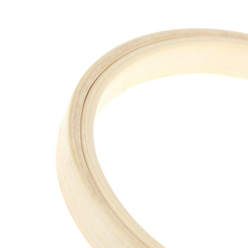 8cm Bamboo Frame Embroidery Hoop Ring DIY Cross Stitch Machine Loop Se.l8