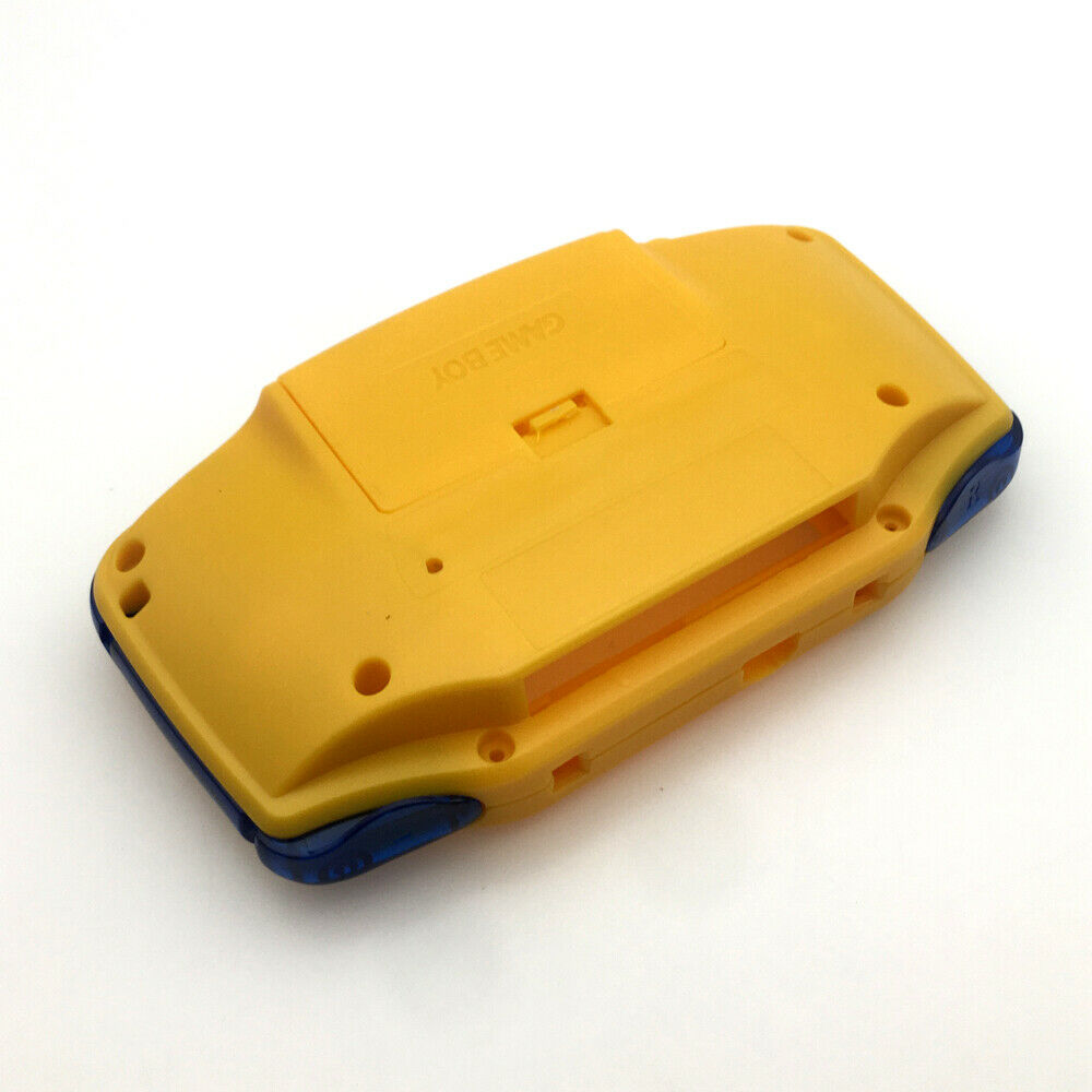 Big Pika-chu Yellow Housing Shell Case cover for Game Boy Advance GBA Console