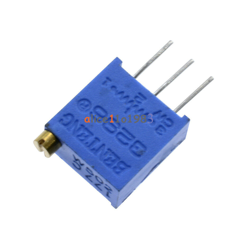 50Pcs 3296W-502 3296 W 5K ohm Trim Pot Trimmer Potentiometer Top