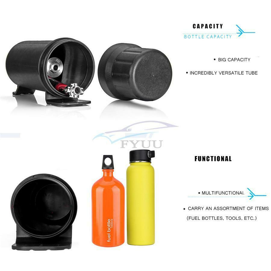 Universal Motorcycle Polypropylene Tool Pipe Fittings Waterproof Storage Box