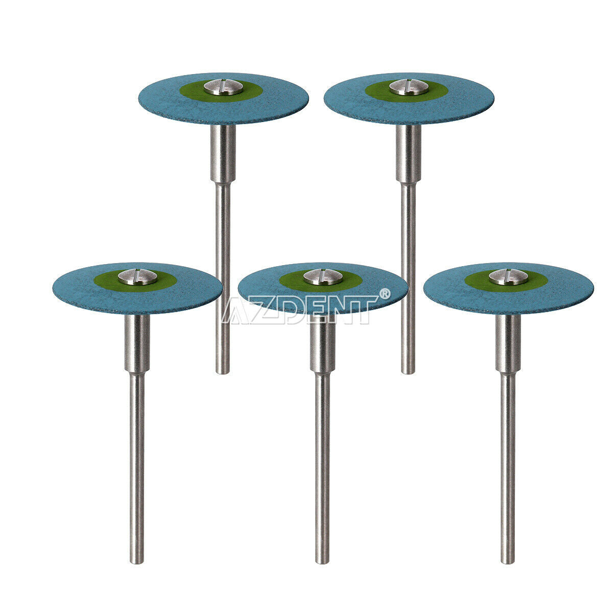 3xDental Rubber Diamond Polisher for Zirconia Porcelain Medium coarse