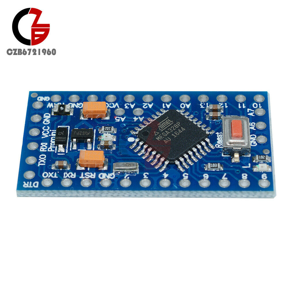 Pro Mini Atmega328 3.3V 8M Board Replace Atmega128 Arduino Compatible Nano