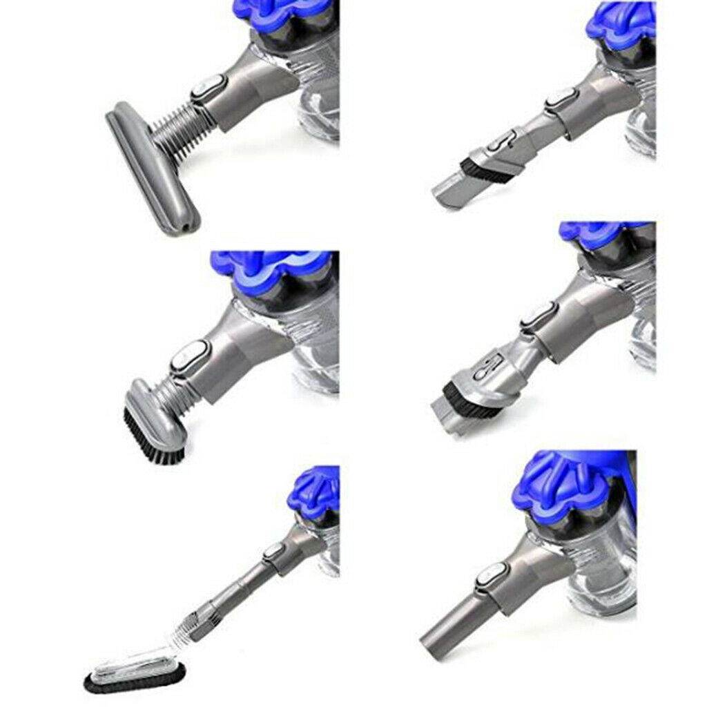 Compatible Vacuum Cleaner Crevice Dusting Brush Adaptor Tool Kit for
