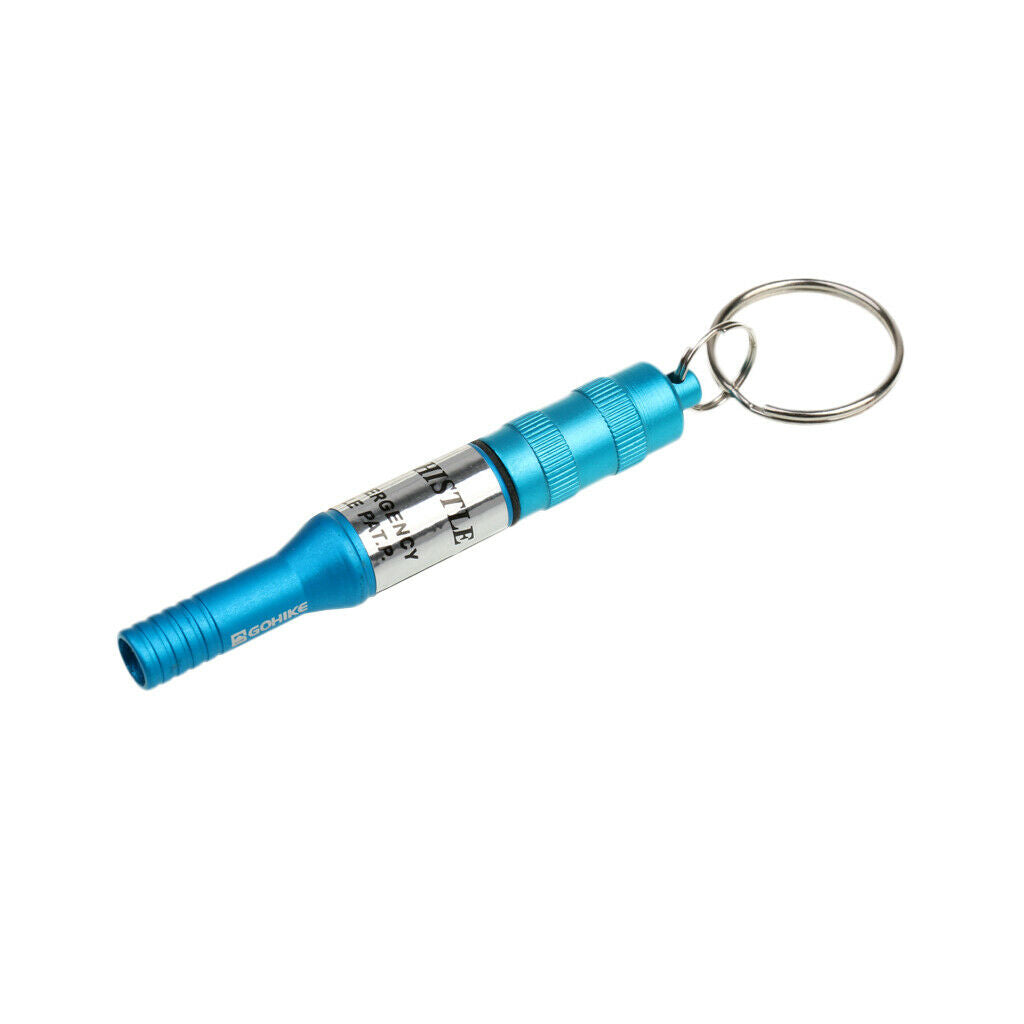 4 Pieces / Set Mini  Whistle Keychain Camping Hiking Tool