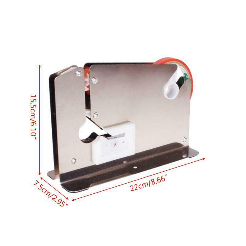 Stainless Steel Supermarket Bag Sealing Machine Food Packaging Fruit Shop Packer