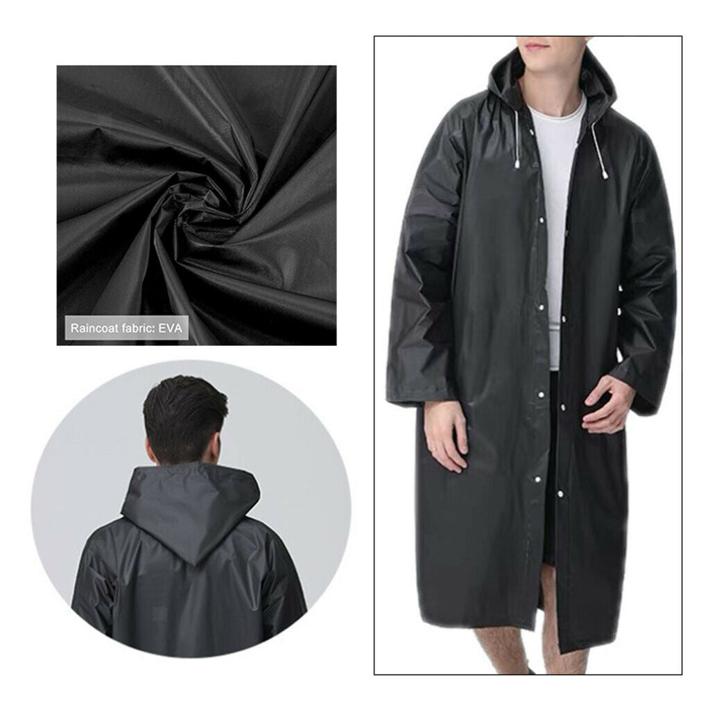 Hood Rain Coat Waterproof Women Men Poncho Outdoor Camping Snow Raincoat