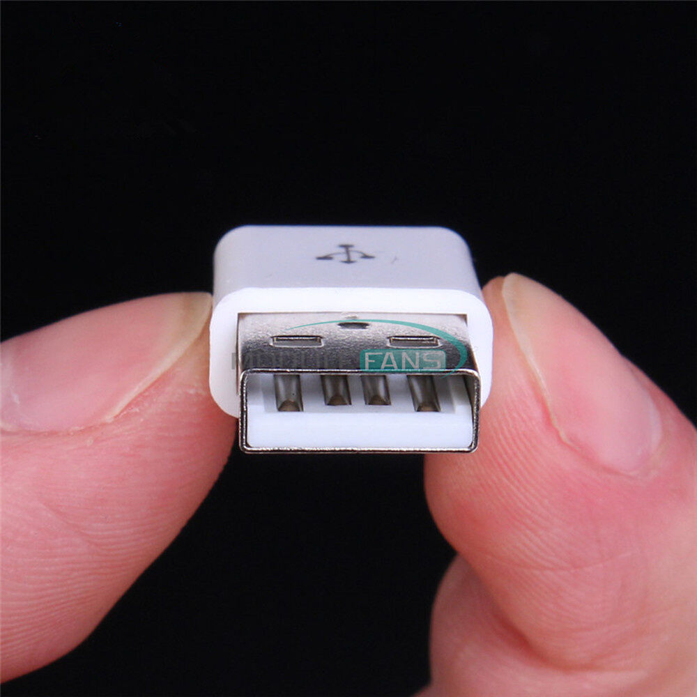 10PCS White Male USB Connector USB 2.0 Plug Adapter DIY Kit Type-A 5P Components