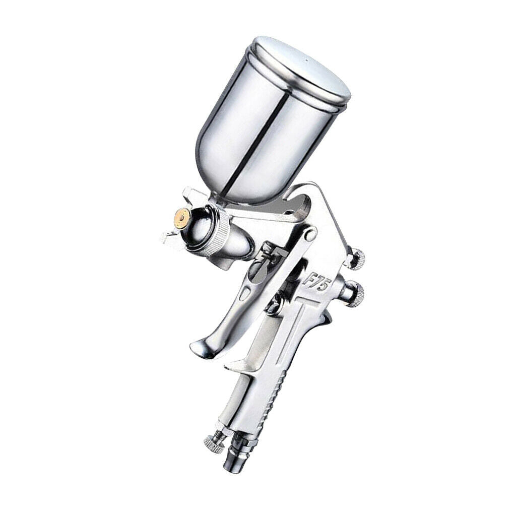 Spray Gun F-75 Professional Car Paint Gun Adjustable 1.5mm Nozzle 400mL Pot