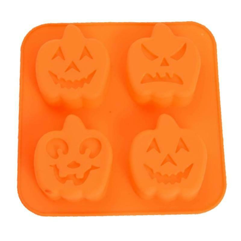 Silicone Pumpkin Mold for Chocolate Candy Jelly and Pudding Handmade Soap Baking