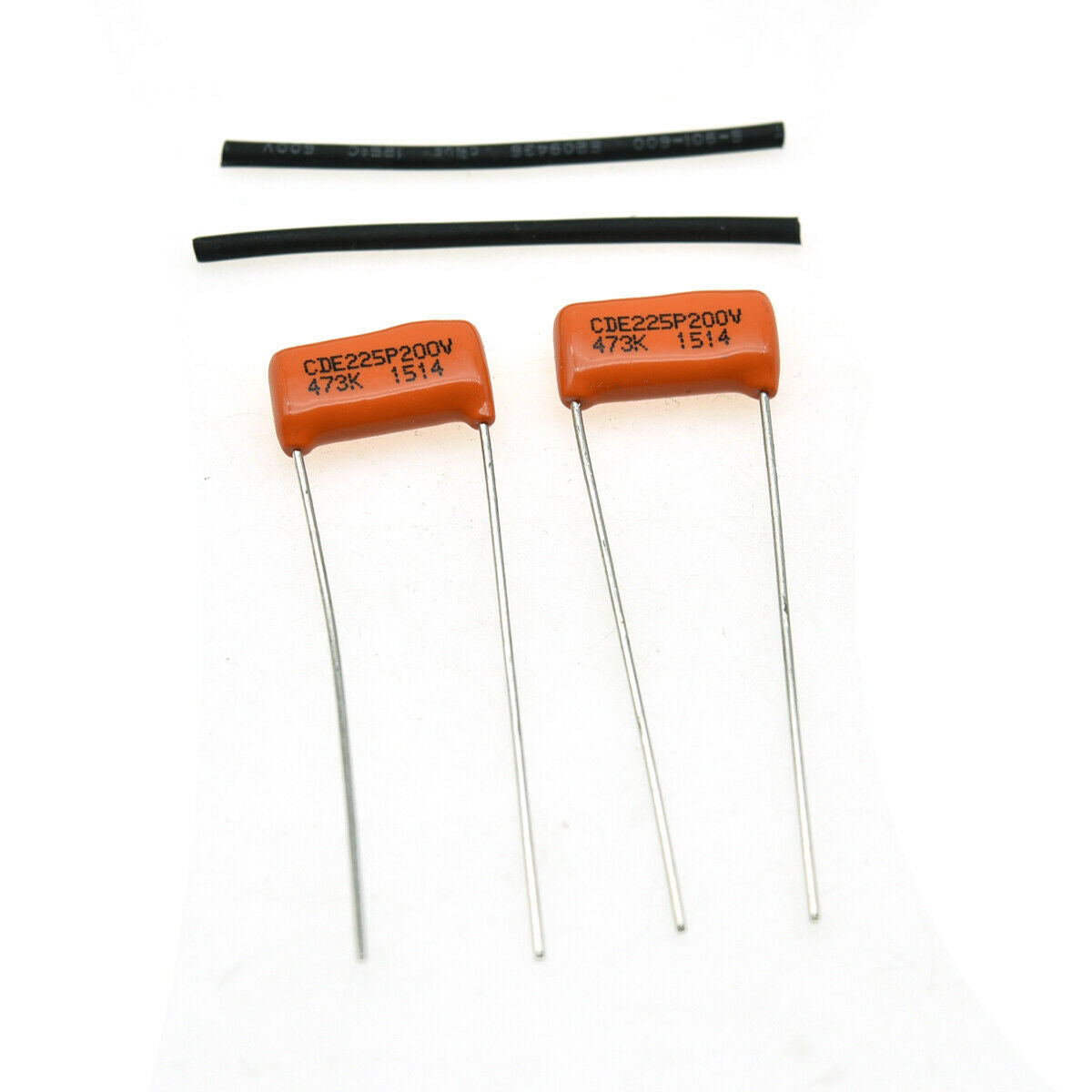 Pack of 2 Guitar Bass Sprague 225P Orange Drop Capacitor .047uF 200v Tone Caps